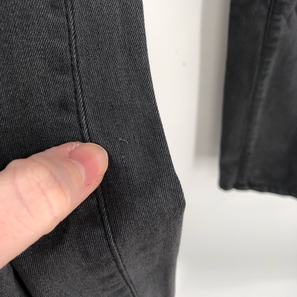 FRAME Jeans Le Skinny De Jeanne Grey Stretch Denim Gray Super Soft 27 Grays Inn - Picture 6 of 11